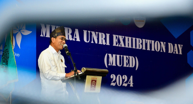 Sekjen ESDM Menghadiri Mitra UNRI Exhibition Day (MUED)  di Riau, Pekanbaru, Rabu (8/5)