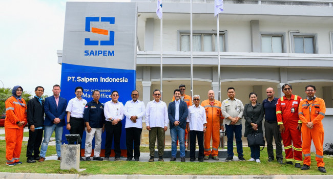 Kunjungan Kerja Menteri ESDM ke PT Saipem Indonesia, Kepulauan Karimun (12/6)