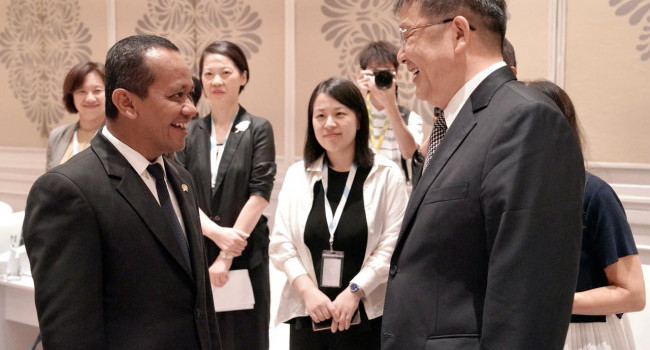 Menteri ESDM bersama Aministrator of National Energy Administration (NEA) China menghadiri Indonesia - China Energy Forum (ICEF) 2024 di Bali, Selasa (3/9)