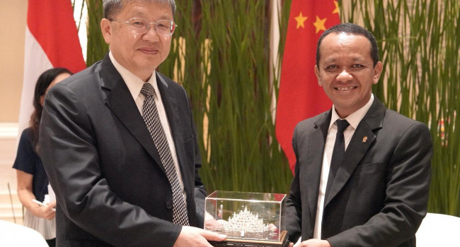 Menteri ESDM bersama Aministrator of National Energy Administration (NEA) China menghadiri Indonesia - China Energy Forum (ICEF) 2024 di Bali, Selasa (3/9)