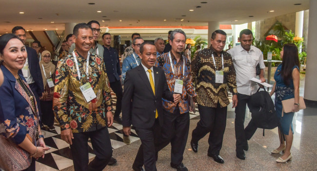 Menteri ESDM Membuka Acara Coaltrans Asia 2024 di Nusa Dua, Badung, Bali, Senin (9/9)