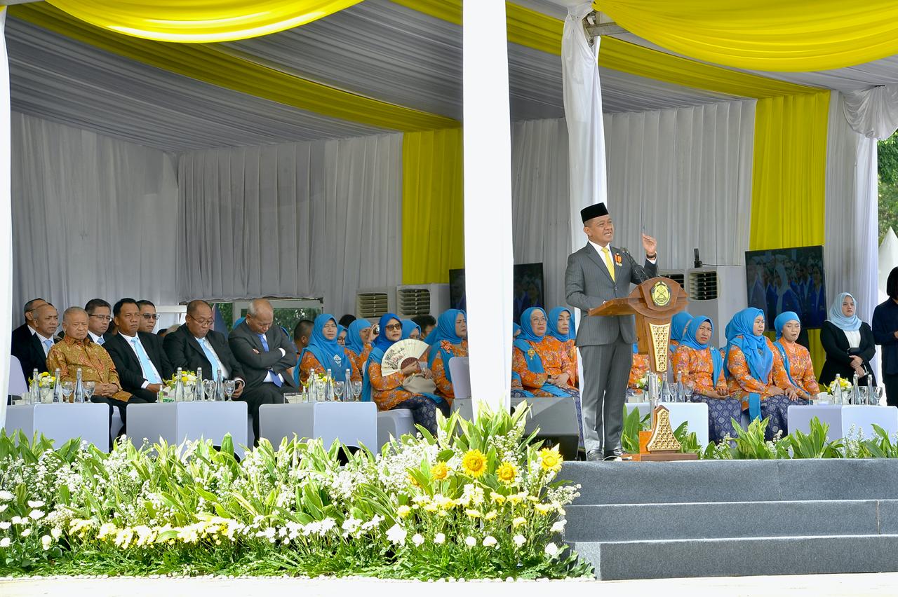 Menteri ESDM memimpin upacara HUT PE ke-80 di Monumen Nasional Jakarta