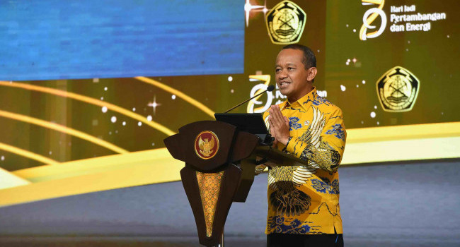 Presiden RI Joko Widodo Menghadiri Malam Puncak Hari Jadi Pertambangan dan Energi Ke-79 (Penghargaan Subroto 2024) di Grand Ballroom Kempinski Jakarta, Senin (14/10)