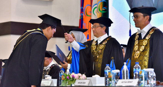 Sidang Senat Terbuka Wisuda Ke-53 PEM Akamigas Cepu TA 2023/2024, Kamis (18/7)