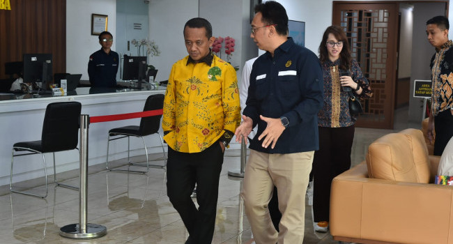 Tatap Muka Menteri ESDM dengan Pegawai di Lingkungan Direktorat Jenderal Mineral dan Batubara, Jakarta, Rabu (5/9)