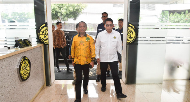 Tatap Muka Menteri ESDM dengan Pegawai di Lingkungan Direktorat Jenderal Mineral dan Batubara, Jakarta, Rabu (5/9)