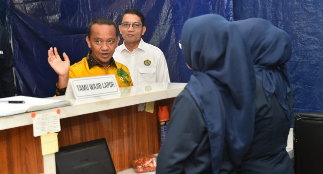 Tatap Muka Menteri ESDM dengan Pegawai di Lingkungan Direktorat Jenderal Mineral dan Batubara, Jakarta, Rabu (5/9)