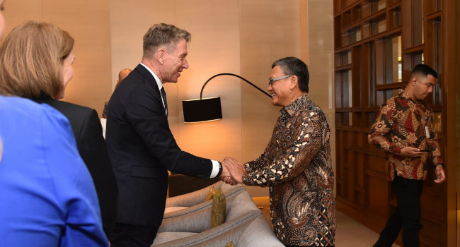 The 10th Indonesia-Norway Bilateral Energy Consultations (INBEC) di Jakarta, Senin (1/7).