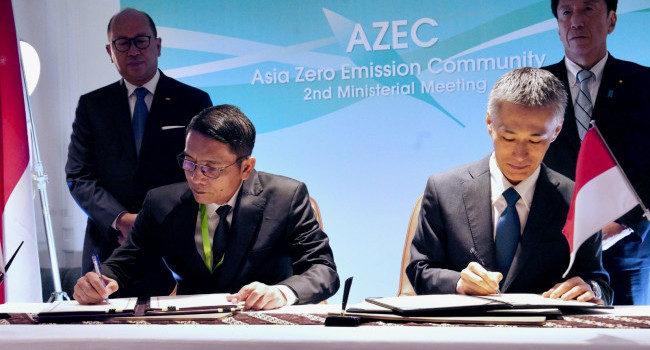 The 2nd Asia Zero Emission Community Ministerial Meeting di Jakarta, Rabu (21/8)