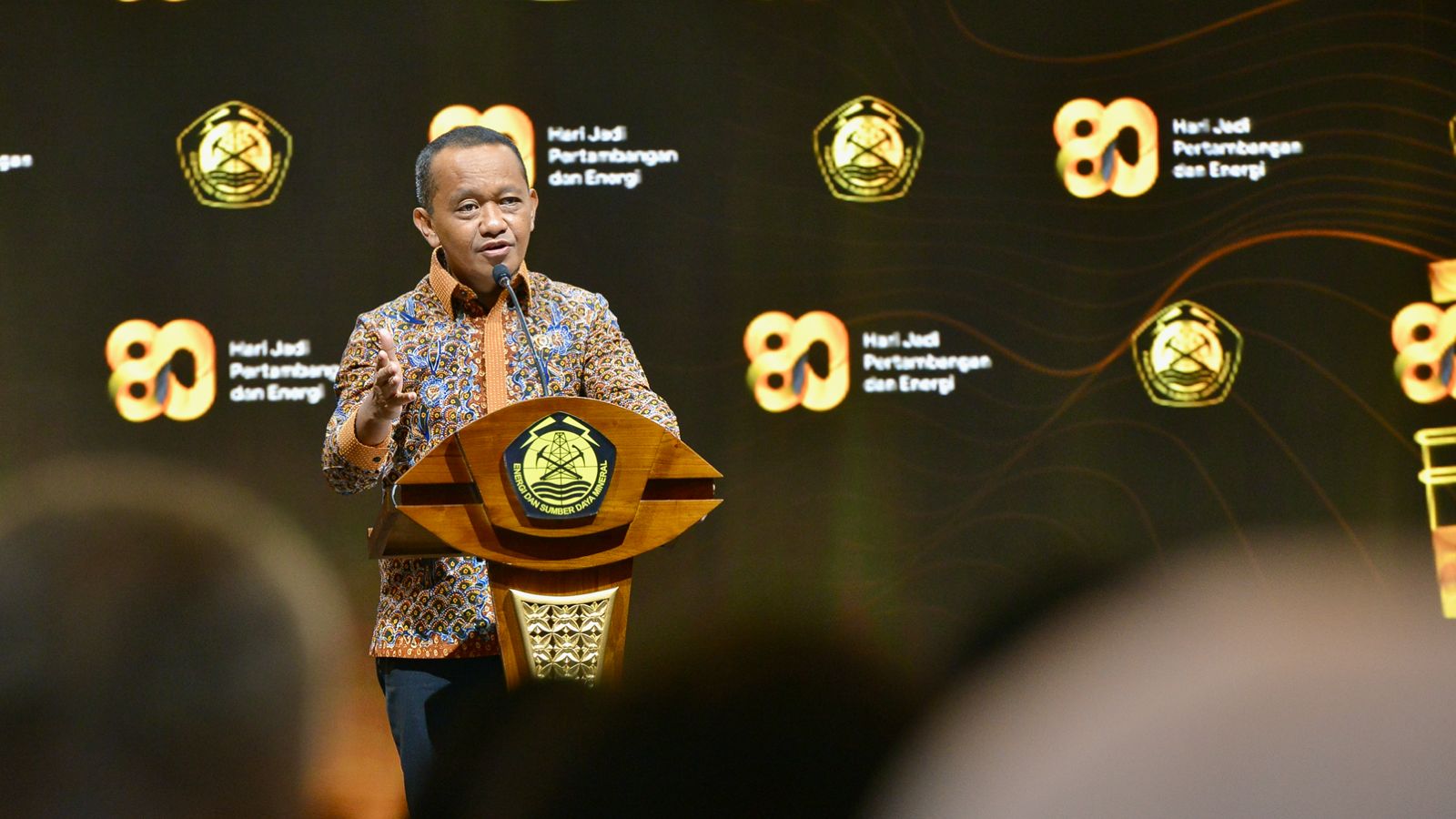 Menteri ESDM pada Malam Penghargaan Subroto 2025, Jum'at (24/10)