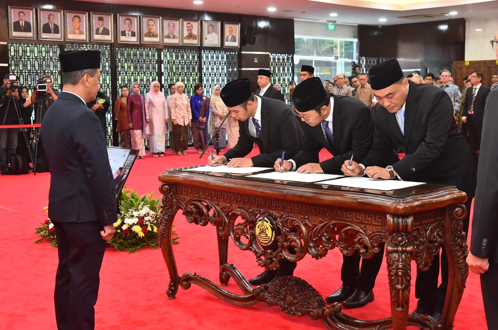 Menteri ESDM Melantik Pejabat Tinggi di Lingkungan Kementerian ESDM, Kamis (16/1)