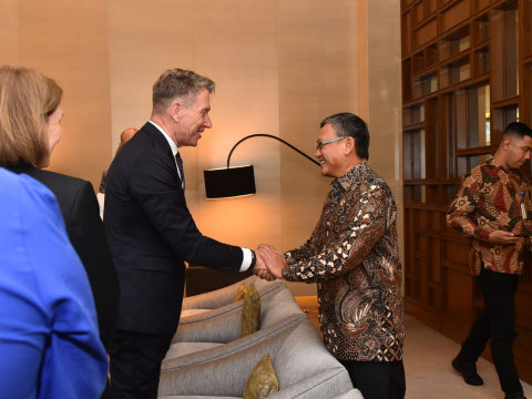 The 10th Indonesia-Norway Bilateral Energy Consultations (INBEC) di Jakarta, Senin (1/7).