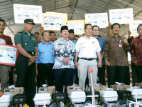 345 Converter Kits Distributed to Bandar Lampung Fishermen