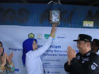 3.860 Rumah Tangga di Sulawesi Selatan Dapat Instalasi Listrik Gratis