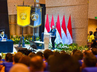 Bahlil Lahadalia Jalani Sidang Terbuka Promosi Doktor Universitas Indonesia