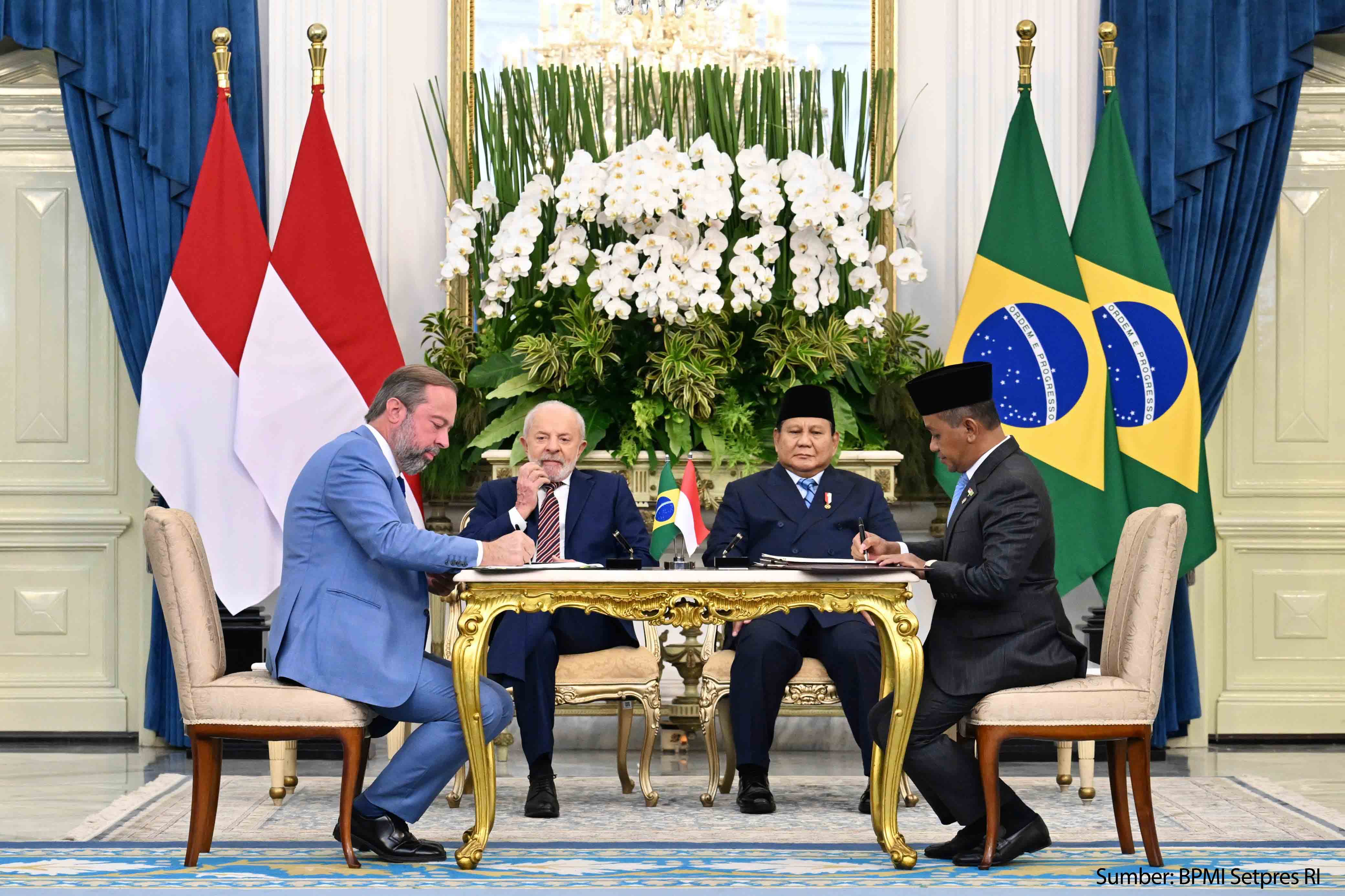 Disaksikan Presiden Prabowo dan Presiden Lula, Indonesia-Brasil Perkuat Kemitraan Strategis Sektor ESDM