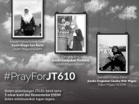 Doa Terbaik Untuk Seluruh Penumpang Lion Air JT-160 Termasuk 3 Pegawai Kementerian ESDM