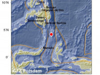 Gempa 5,2 SR Guncang Barat Daya Kepulauan Talaud