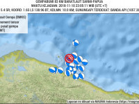 Gempa Bumi Guncang Barat Laut Sarmi, Papua, Tidak Picu Tsunami
