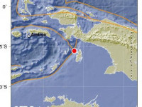 Gempa Bumi M 6,6 Terjadi di Barat Laut Kepulauan Aru, Maluku