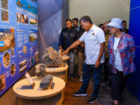 Kedatangan Menteri Arifin, Pengujung Museum G. Batur Membludak Tiga Kali Lipat 