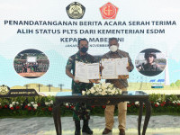 Kementerian ESDM Serahkan BMN PLTS Kepada Mabes TNI