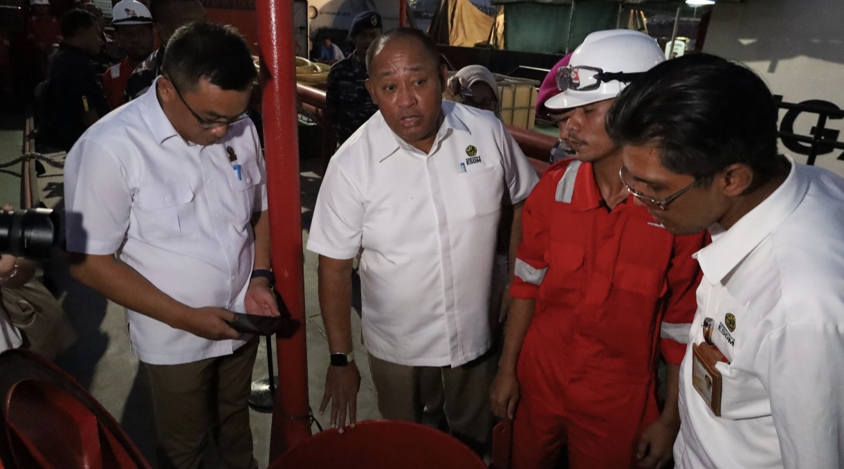 KESDM dan AL Tangani Dugaan Pelanggaran BBM Subsidi Ilegal di Perairan Semarang