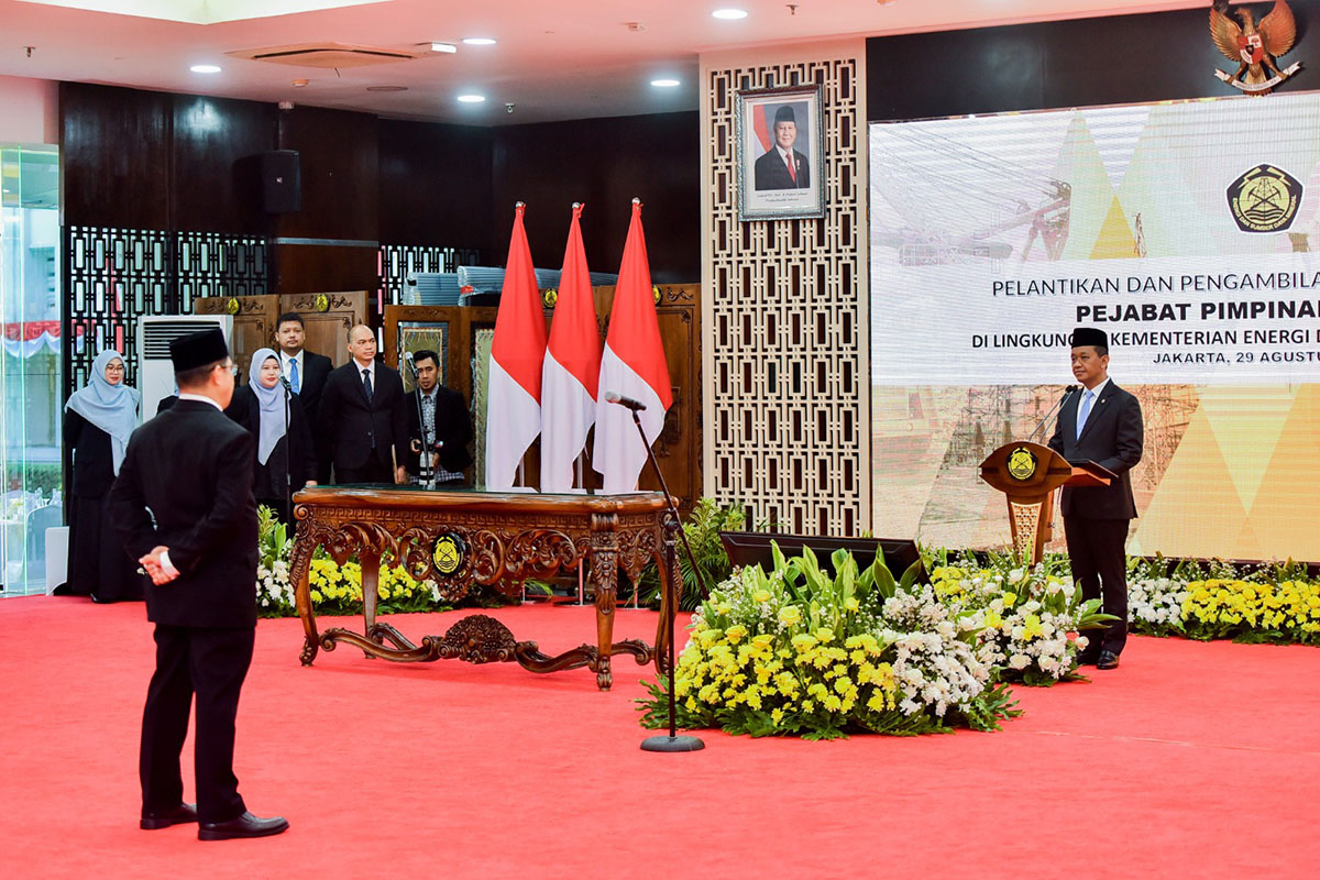 Lantik Laode Sulaeman Jadi Dirjen Migas, Ini Tugas Utamanya