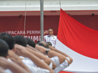Menteri Arifin Pimpin Upacara Peringatan Hari Sumpah Pemuda