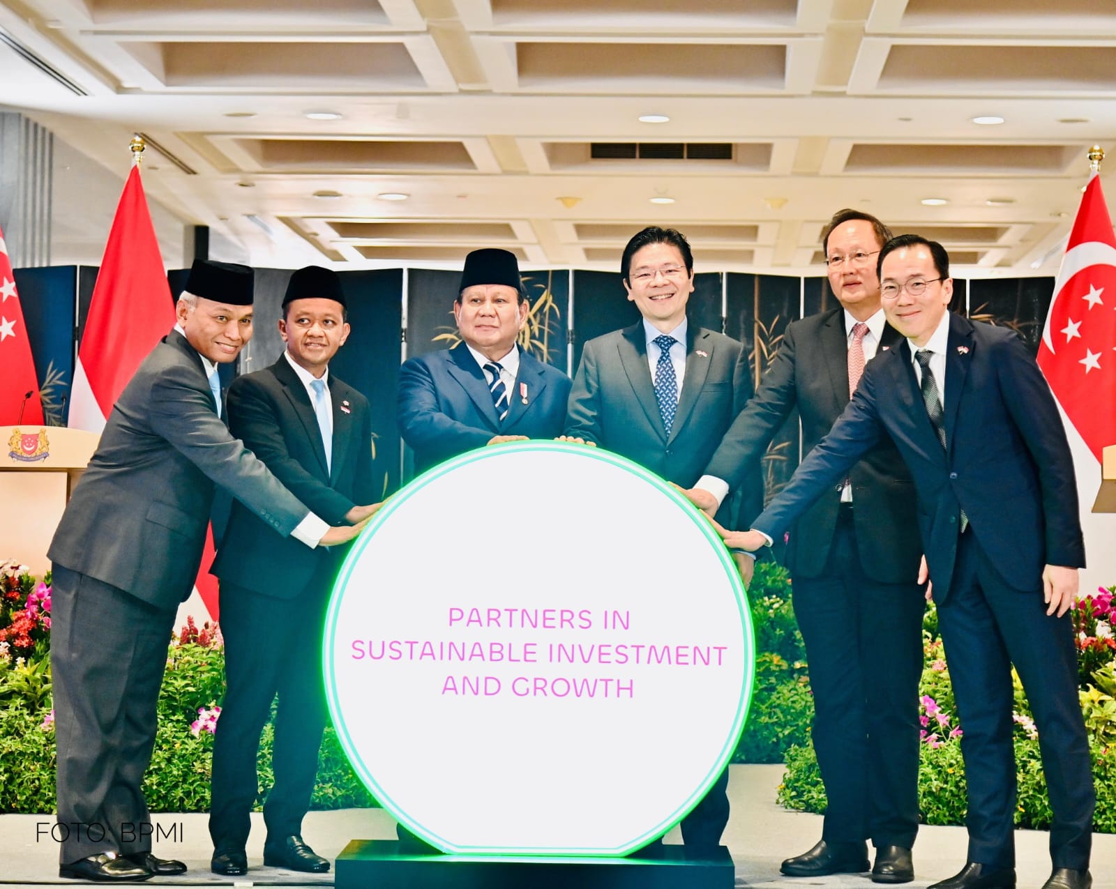 Menteri Bahlil Dampingi Presiden Prabowo Luncurkan Inisiatif Kerja Sama Energi Terbarukan