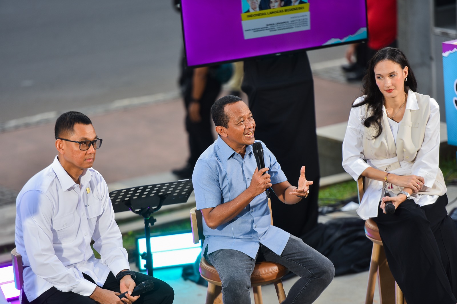 Menteri Bahlil Ngobrol Energi Bareng Gen Z, Serukan Aksi Nyata hingga Beri Beasiswa