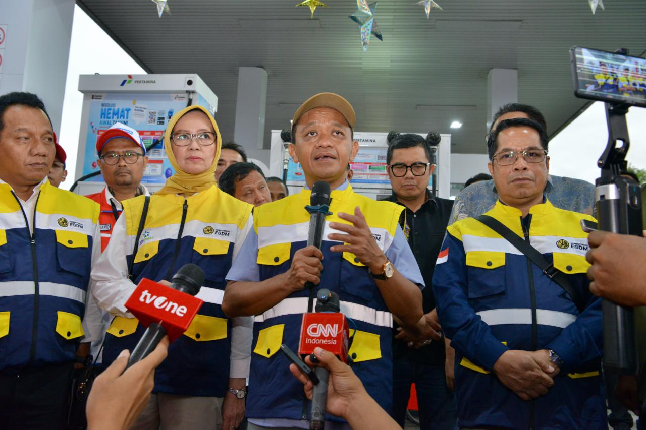Menteri Bahlil Pastikan Pasokan Energi Aman pada Arus Balik Lebaran