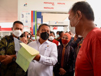 Menteri ESDM Inspeksi ke 4 SPBU Medan, Pastikan Tak ada Kelangkaan dan Temukan Berbagai Kejadian