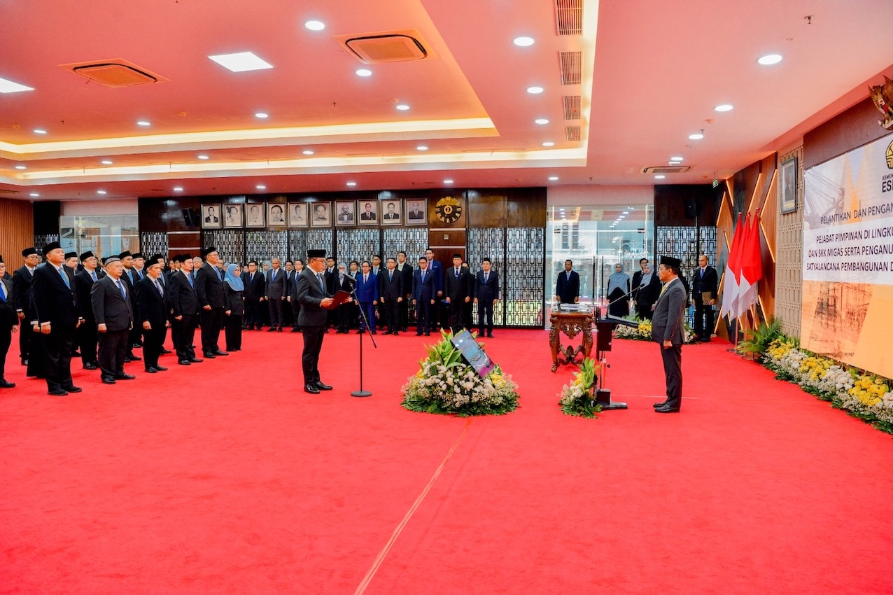 Menteri ESDM Lantik Pejabat Tinggi Pratama Kementerian ESDM