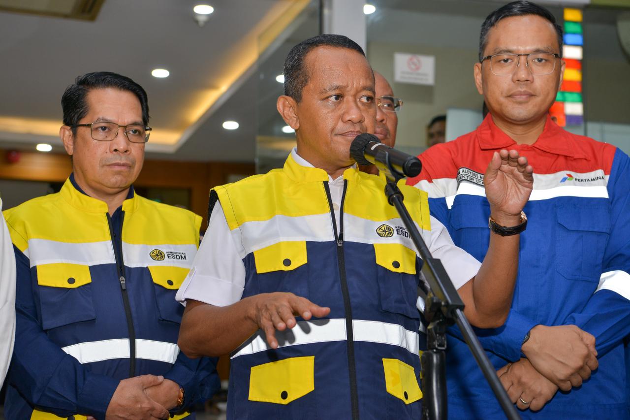 Menteri ESDM Pastikan Stok BBM dan LPG Aman Selama Nataru