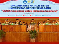 Orasi Ilmiah di Universitas Negeri Semarang, Menteri ESDM Sampaikan Tantangan dan Peluang Sektor Energi
