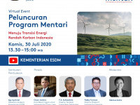 Peluncuran Program Mentari: Kemitraan Energi Rendah Karbon Inggris - Indonesia