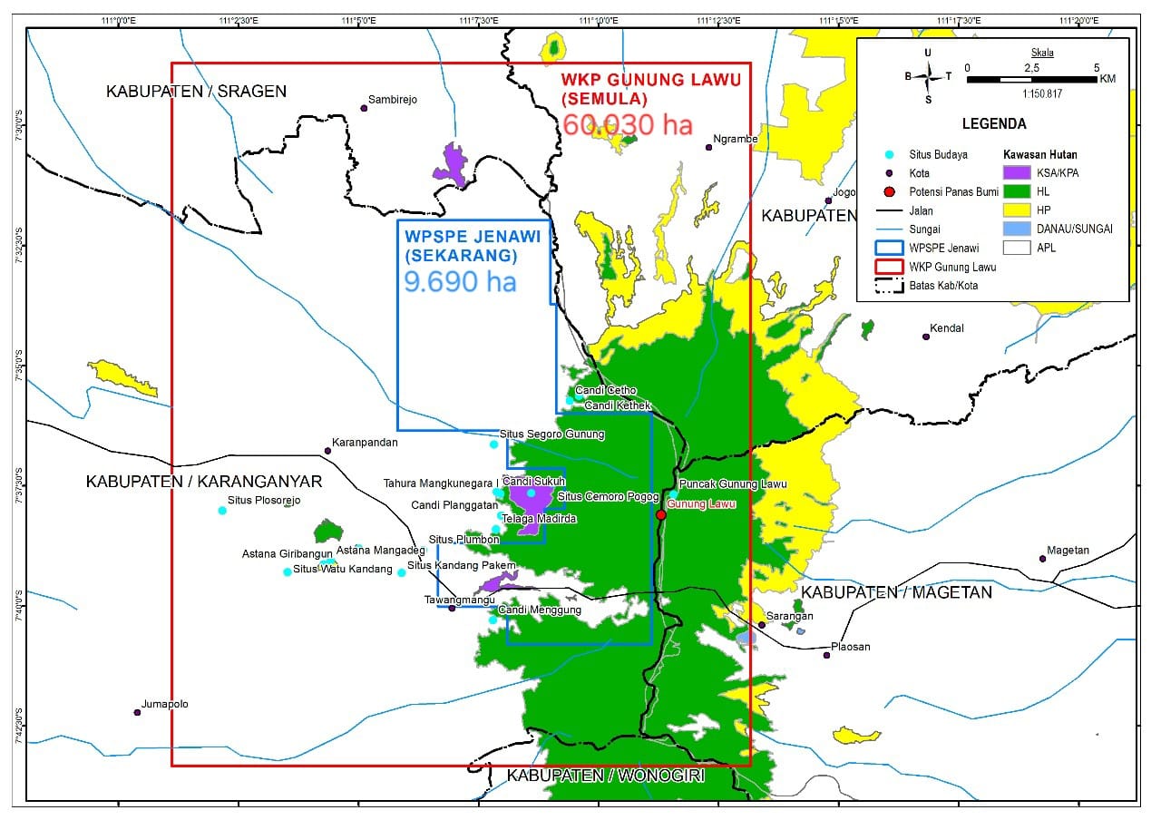 Pemerintah Pastikan Gunung Lawu Tidak Masuk Wilayah Kerja Panas Bumi