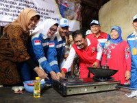 Peresmian Infrastruktur Gas Bumi Untuk Rumah Tangga dan Transportasi di Kabupaten Subang Untuk Energi Berkeadilan