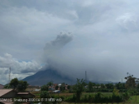 Perkembangan Terkini Gunung Sinabung, Tremor Masih Terjadi 