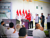 Presiden Joko Widodo Resmikan PLTA di Kabupaten Poso