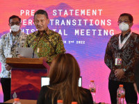 Pernyataan Pers Menteri Energi dan Sumber Daya Mineral Republik Indonesia pada Pertemuan Tingkat Menteri Terkait Transisi Energi