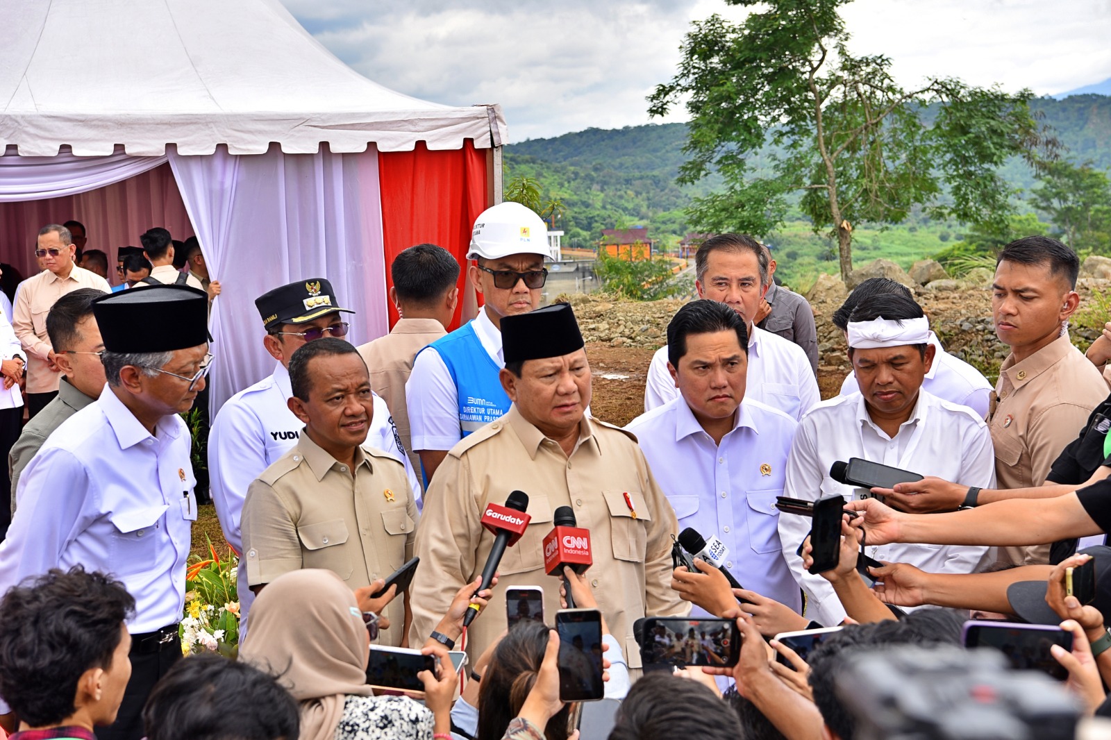 Proyek Ketenagalistrikan 3,2 GW Diresmikan, Presiden Prabowo: Hasil Kerja Putra-Putri Bangsa