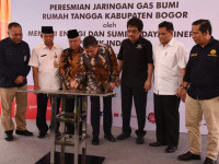 Resmikan 5.120 Jaringan Gas Kota di Kabupaten Bogor, Jonan: Masyarakat Dapat Bahan Bakar Murah, Aman dan Ramah Lingkungan