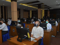 Seleksi CPNS Kementerian ESDM di Kota Bandung, Protokol Kesehatan Diterapkan dengan Ketat