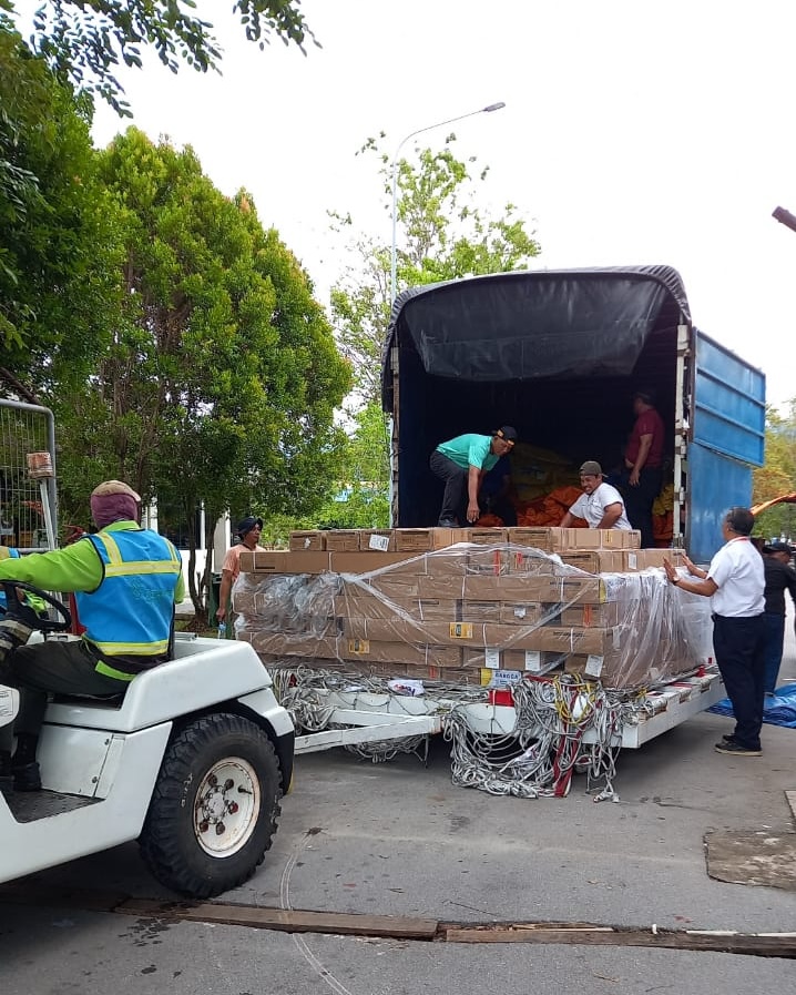 Tepati Janji, Bahlil Kirim 250 Tenda Bagi Warga Batangtoru dan Pulihkan Infrastruktur Energi