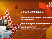 Teruskan Tradisi, Kementerian ESDM Borong 5 Penghargaan Prestisius di PR Indonesia Awards 2021