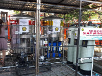 Tim Siaga Bencana Kementerian ESDM Operasikan 2 Unit Water Treatment di Kabupaten Donggala