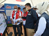 Tinjau Fasilitas BBM di Jalur Perbatasan Jawa - Sumatera, Menteri Arifin: Antisipasi Lonjakan Kebutuhan dan Tingkatkan Pelayanan 