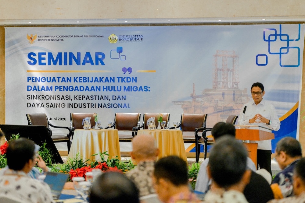 Tidak terkecuali disektor hulu minyak dan gas bumi juga menjadi salah satu instrumen strategis yang memiliki peran penting dan potensi besar untuk menjadi penggerak utama pertumbuhan industri dalam negeri melalui optimalisasi kebijakan TKDN.   
